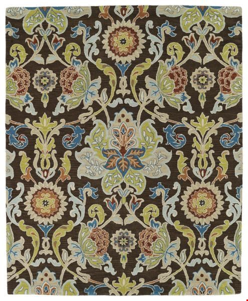 Kaleen Taj Chocolate (TAJ02-40) Rectangle 5'2" x 8'0" Area Rug