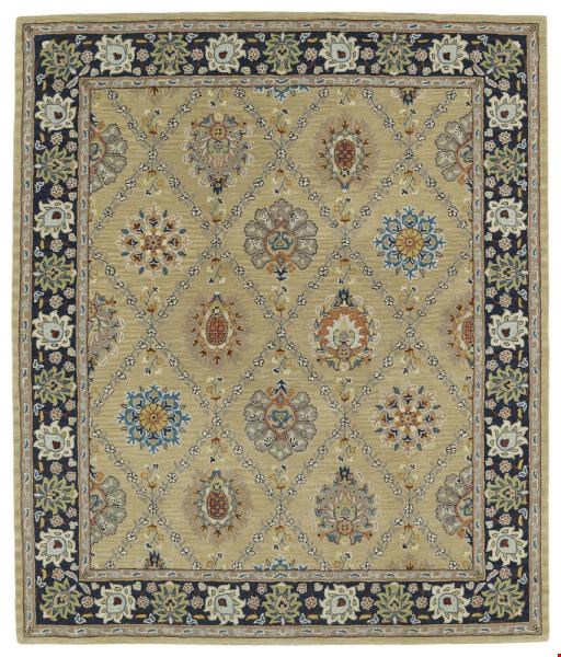 Kaleen Taj Gold (TAJ03-05) Rectangle 8'2" x 10'0" Area Rug