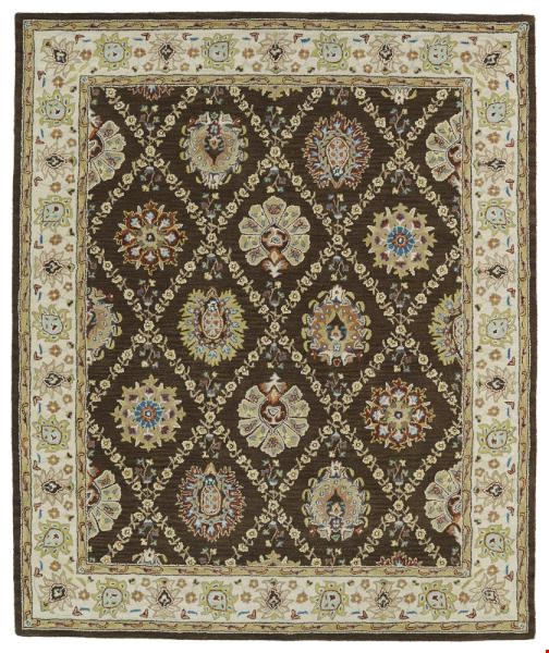 Kaleen Taj Chocolate (TAJ03-40) Rectangle 7'8" x 9'0" Area Rug