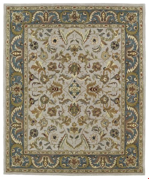 Kaleen Taj Taupe (TAJ04-27) Rectangle 5'2" x 8'0" Area Rug