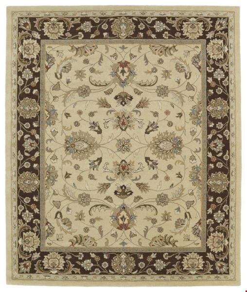 Kaleen Taj Gold (TAJ08-05) Rectangle 5'2" x 8'0" Area Rug