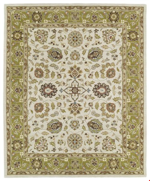 Kaleen Taj Beige (TAJ12-03) Rectangle 8'2" x 10'0" Area Rug