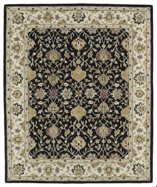 Kaleen Taj Black (TAJ13-02) Rectangle 8'2" x 10'0" Area Rug