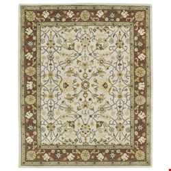 Kaleen Taj Ivory (TAJ15-01) Rectangle 8'2