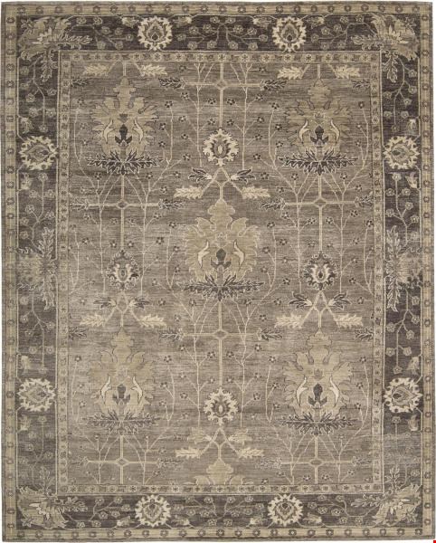 Nourison Aldora ALD03 Opal Grey (99446308221) Rectangle 8'6" x 11'6" Area Rug