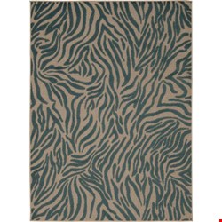 Nourison Aloha ALH04 Blue (99446242518) Rectangle 9'6