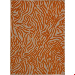 Nourison Aloha ALH04 Orange (99446242570) Rectangle 3'6