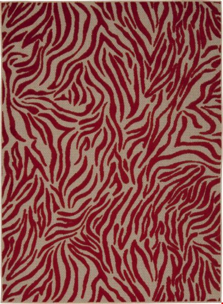 Nourison Aloha ALH04 Red (99446242662) Rectangle 9'6" x 13'0" Area Rug