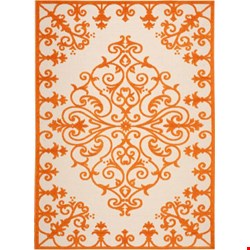 Nourison Aloha ALH12 Orange (99446242983) Rectangle 3'6