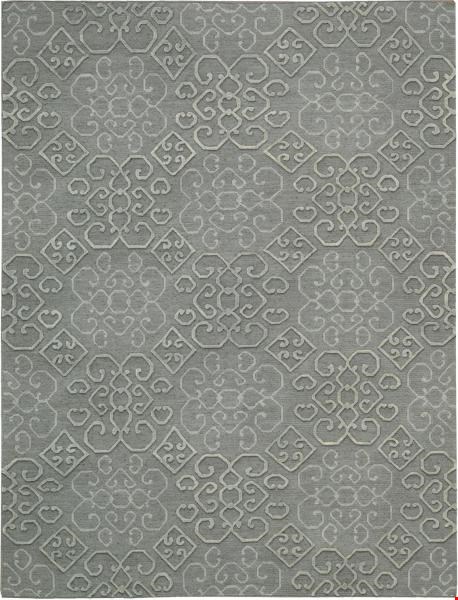 Nourison Ambrose AMB01 Slate (99446047007) Rectangle 5'6" x 7'5" Area Rug