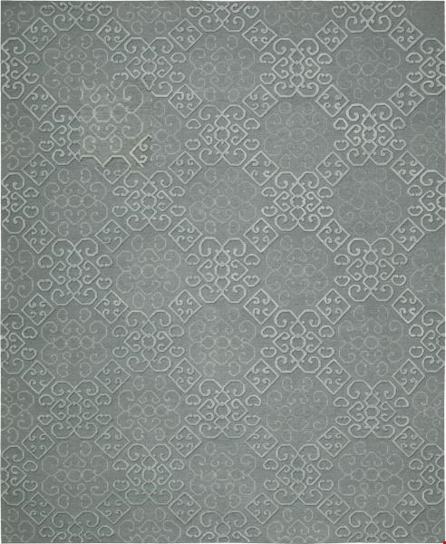 Nourison Ambrose AMB01 Slate (99446047069) Rectangle 9'9" x 13'9" Area Rug