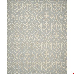 Nourison Ambrose AMB02 Blue (99446047427) Rectangle 3'9