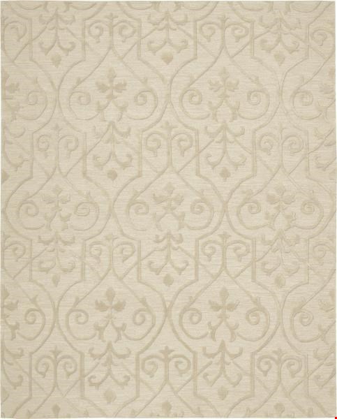Nourison Ambrose AMB02 Sand (99446047267) Rectangle 3'9" x 5'9" Area Rug