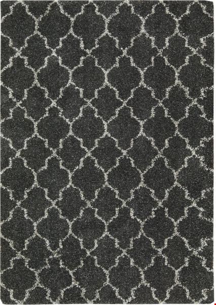 Nourison Amore AMOR2 Charcoal (99446171894) Rectangle 5'3" x 7'5" Area Rug