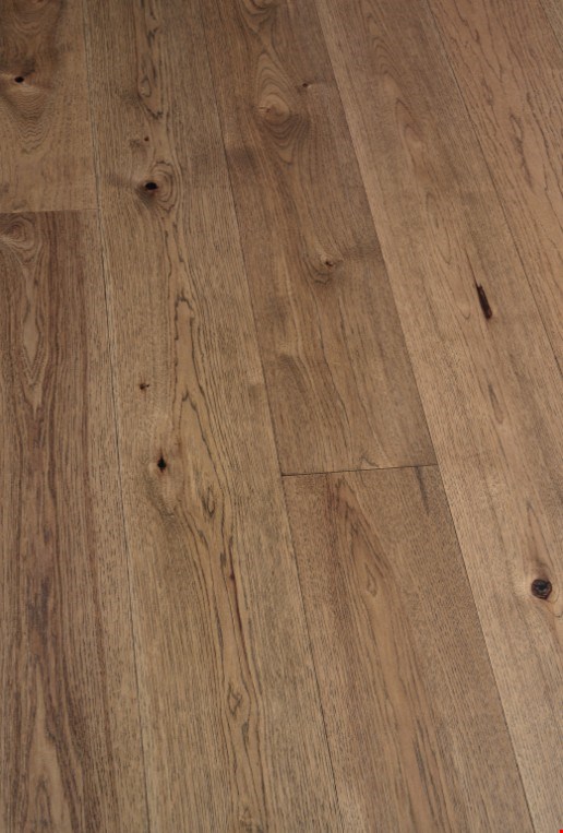 Paramount Flooring Silver Bell: Jute 7/16" x 7 1/2" Engineered Hickory Hardwood E532