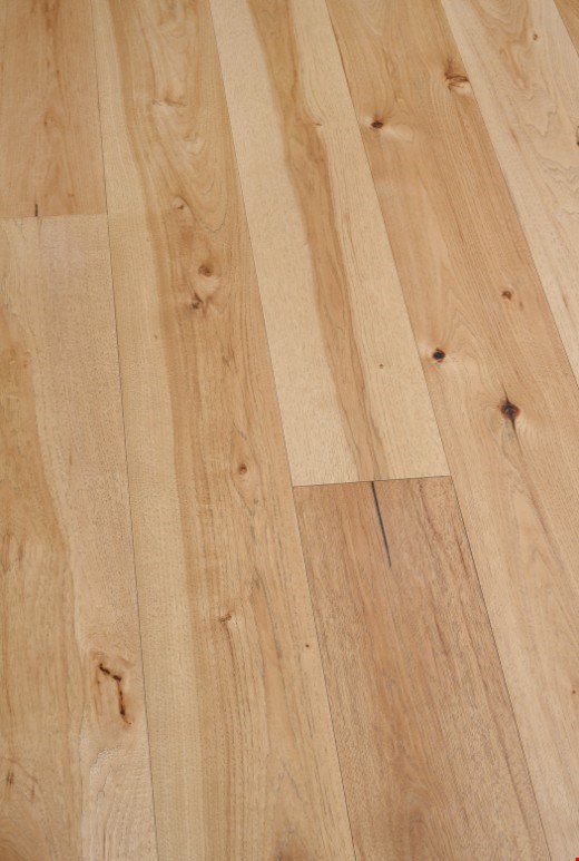 Paramount Flooring Silver Bell: Fenland 7/16" x 7 1/2" Engineered Hickory Hardwood E531