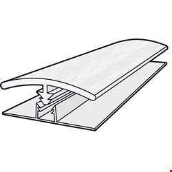 USFloors Coretec Plus Premium XL: T-mold Grande Golden Halo Oak Engineered Luxury Vinyl Plank - 94