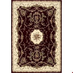 Nourison Bordeaux BOR01 Burgundy (99446263872) Rectangle 5'3