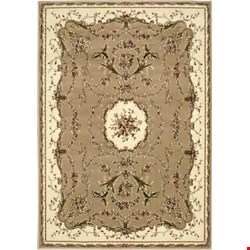 Nourison Bordeaux BOR01 Cream (99446263988) Rectangle 5'3