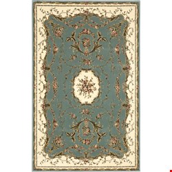 Nourison Bordeaux BOR01 Slate Blue (99446264046) Rectangle 3'9