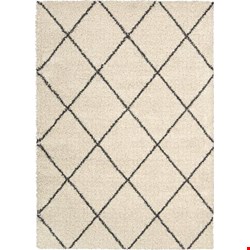 Nourison Brisbane BRI03 Ivory Charcoal (99446291158) Rectangle 5'0