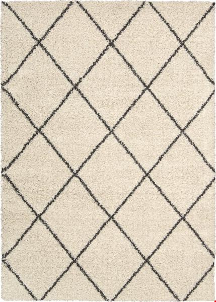 Nourison Brisbane BRI03 Ivory Charcoal (99446291165) Rectangle 8'2" x 10'0" Area Rug