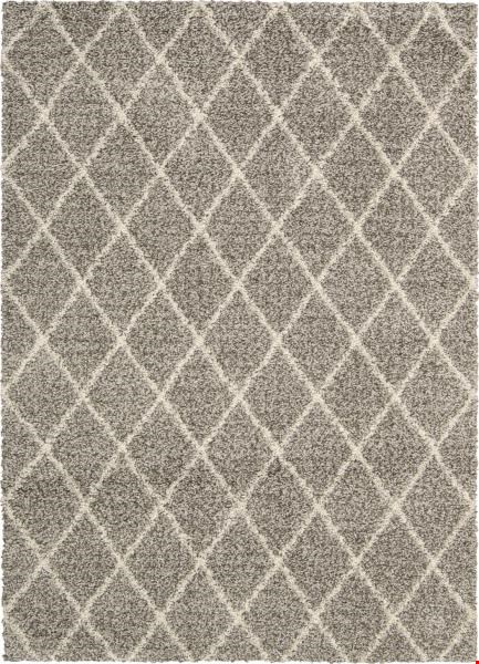 Nourison Brisbane BRI08 Stone (99446291301) Rectangle 8'2" x 10'0" Area Rug