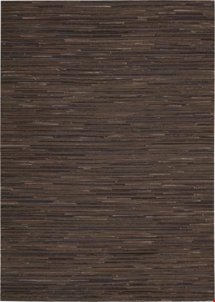 Nourison Capelle CPEL1 Espresso (99446270726) Rectangle 5'3" x 7'4" Area Rug