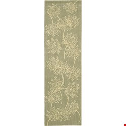 Nourison Capri CAP1 Sage (99446019967) Runner 2'3