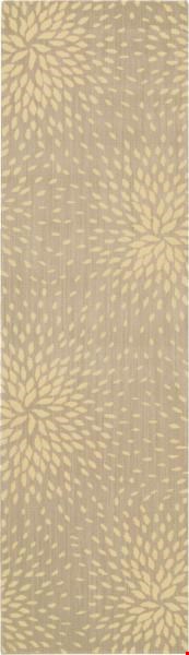 Nourison Capri CAP2 Beige (99446020239) Runner 2'3" x 8'0" Area Rug