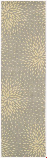 Nourison Capri CAP2 Grey (99446020369) Runner 2'3" x 8'0" Area Rug