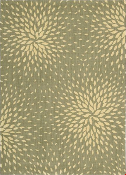 Nourison Capri CAP2 Light Green (99446020611) Rectangle 9'6" x 13'0" Area Rug