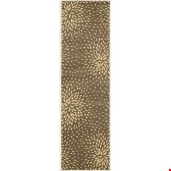 Nourison Capri CAP2 Mocha (99446020352) Runner 2'3