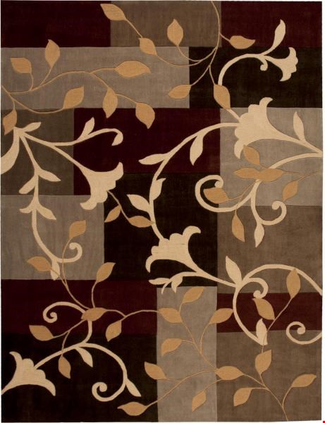 Nourison Contour CON01 Mocha (99446066497) Rectangle 8'0" x 10'6" Area Rug