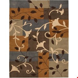 Nourison Contour CON01 Multicolor (99446045638) Rectangle 8'0