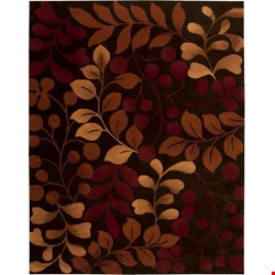 Nourison Contour CON02 Chocolate (99446045706) Rectangle 7'3