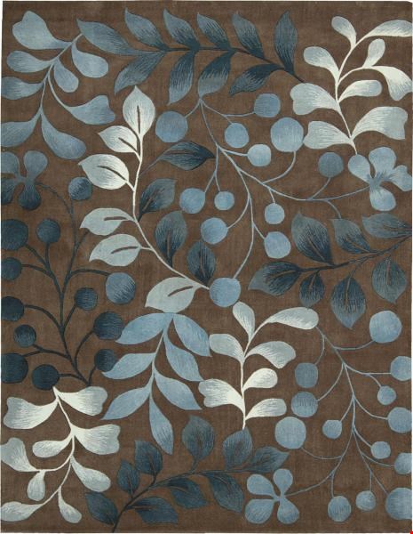 Nourison Contour CON02 Mocha (99446045874) Rectangle 7'3" x 9'3" Area Rug