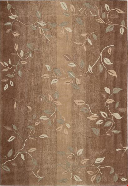 Nourison Contour CON03 Cinnamon (99446046017) Rectangle 3'6" x 5'6" Area Rug