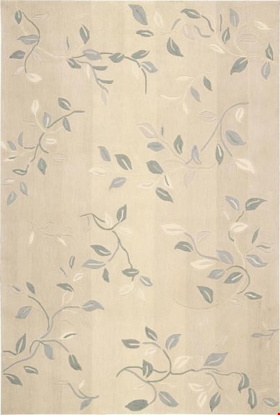 Nourison Contour CON03 Cream (99446045928) Rectangle 7'3" x 9'3" Area Rug