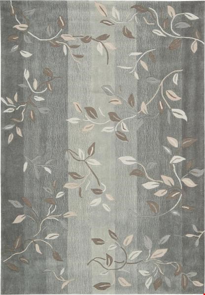 Nourison Contour CON03 Stone (99446046000) Rectangle 3'6" x 5'6" Area Rug