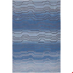 Nourison Contour CON04 Azure (99446046147) Rectangle 8'0