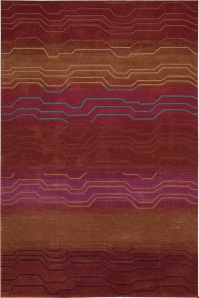 Nourison Contour CON04 Sunburst (99446046246) Rectangle 7'3" x 9'3" Area Rug