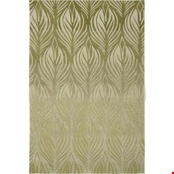 Nourison Contour CON06 Green (99446046444) Rectangle 3'6