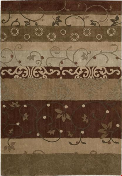 Nourison Contour CON10 Multicolor (99446076151) Rectangle 7'3" x 9'3" Area Rug