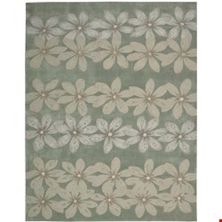 Nourison Contour CON16 Sage (99446076960) Rectangle 7'3