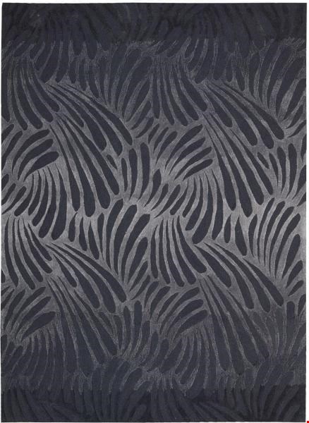 Nourison Contour CON21 Charcoal (99446045577) Rectangle 8'0" x 10'6" Area Rug