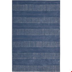 Nourison Contour CON22 Denim (99446045300) Rectangle 7'3