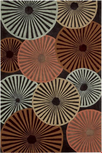 Nourison Contour CON26 Multicolor (99446141248) Rectangle 7'3" x 9'3" Area Rug