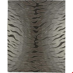 Nourison Contour CON30 Silver (99446055026) Rectangle 7'3