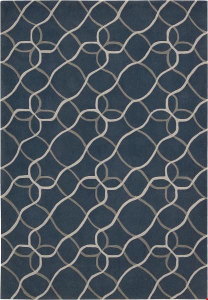 Nourison Contour CON41 Denim (99446193162) Rectangle 8'0" x 10'6" Area Rug